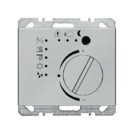 Berker 75441173 Raumtemperaturregler mit Tasterschnittstelle Berker K.5 edelstahl, lackiert