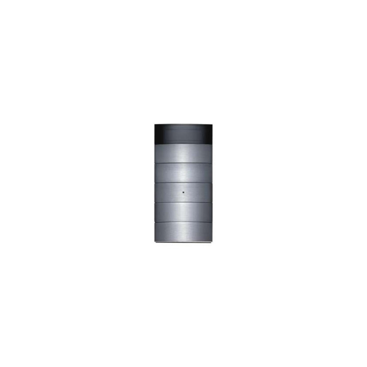 Berker 75665593 Tastsensor 5fach mit Raumtemperaturregler und Display B.IQ Edelstahl Rostfrei