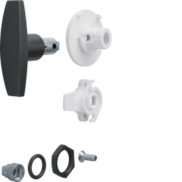 Hager FZ530N Knob-Handle Lock for univers Enclosure Door