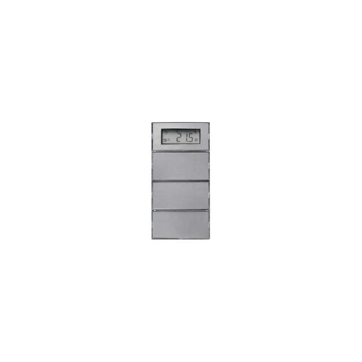 Berker 75663785 Tastsensor 3fach mit RTR, Display Berker B.1/B.3/B.7 Glas