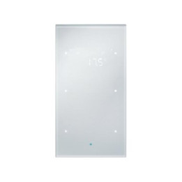 Berker 75642034 Glas-Sensor 2fach mit Raumtemperaturregler Berker TS Sensor Glas, alu