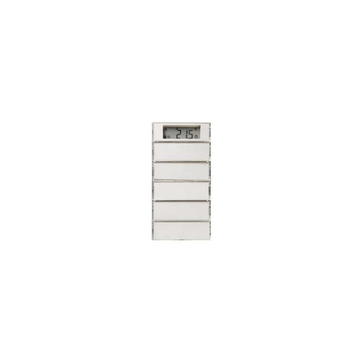 Berker 75665780 Tastsensor 5fach mit RTR, Display Berker S.1/B.1/B.3/B.7 Glas