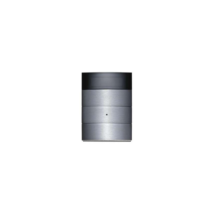 Berker 75663593 Tastsensor 3fach mit Raumtemperaturregler und Display B.IQ Edelstahl Rostfrei