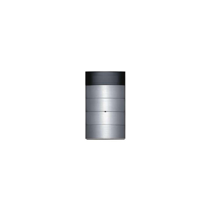 Berker 75664593 Tastsensor 4fach mit Raumtemperaturregler und Display B.IQ Edelstahl Rostfrei