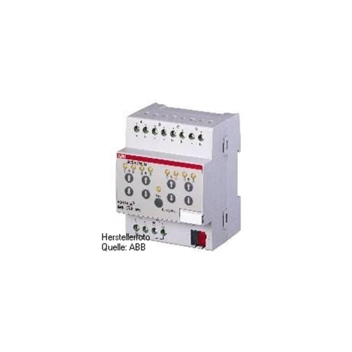 ABB JA/S 4.SMI.1M SMI-Jalousieaktor mit manueller Bedienung, 4fach, REG