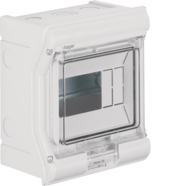Hager VE106PN Enclosure, vector, surface mount, IP65, 6M