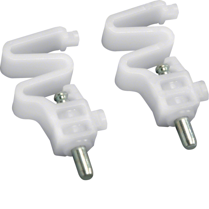 Hager VZ800N Door Hinge, Volta, flush/hollow wall, 2 pcs