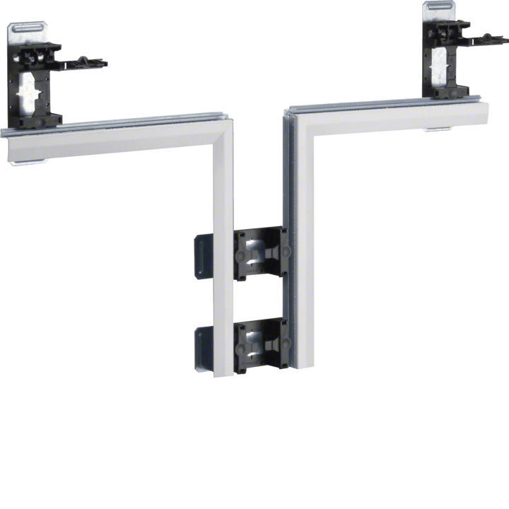 Hager BKIS251308E9016 T-piece for BKIS 25 Steel Trunking, White
