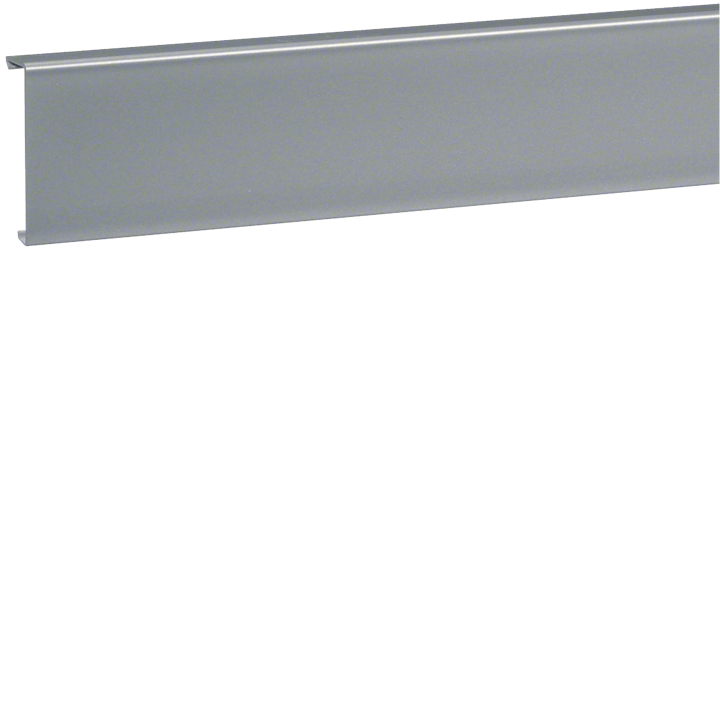 Плинтус Hager SL200802D1 канальный верхний, PVC, 2м