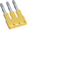 Hager KWJ02D3 Insulated Jumper 2.5mm² 3-Way Distribution Block