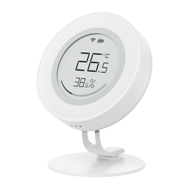 Immax NEO Smart lämpötila- ja kosteusanturi LCD-näytöllä, e-Ink, Zigbee 3.0